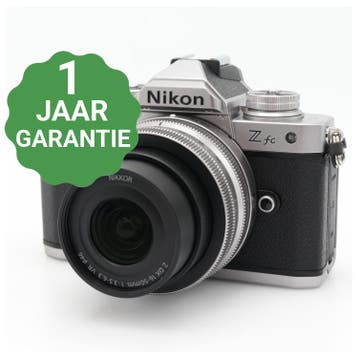 Nikon Z fc + DX 16-50mm f/3.5-6.3 VR Silver | Tweedehands, Verzenden, Zo goed als nieuw