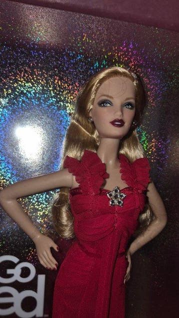 Mattel - Barbiepop Barbie Pink Label Go Red for Women