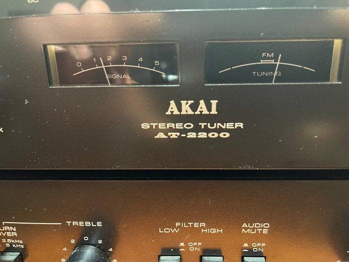 Akai - AM/2400 -AT/2200 Hifi-set, TV, Hi-fi & Vidéo, Radios