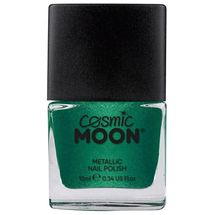 Cosmic Moon Metallic Nail Polish Green 14ml, Hobby & Loisirs créatifs, Articles de fête, Envoi