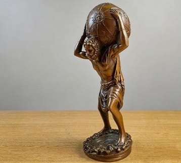Koper sculptuur - 29 cm (Zonder minimumprijs)