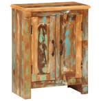 vidaXL Dressoir met 2 deuren 55x30x70 cm massief gerecycled, Verzenden