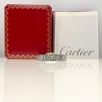 Cartier - Tank Française - Sans prix de réserve - W51008Q3 -, Nieuw