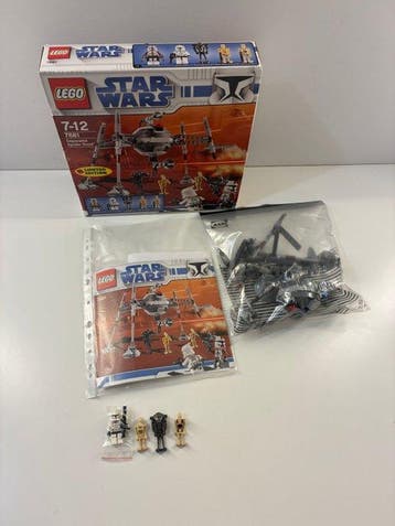 Lego Set - 7681 - Star Wars - SEPARATIST SPIDER DROID -