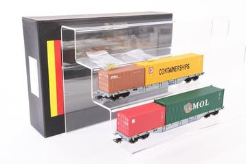 B-Models H0 - 45.112 - Modeltrein goederenwagonset (1) - Set, Hobby en Vrije tijd, Modeltreinen | H0, Nieuw
