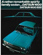 1970 DATSUN 1600 BROCHURE NEDERLANDS, Nieuw