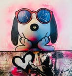 Artmony - Tableau snoopy pop art love