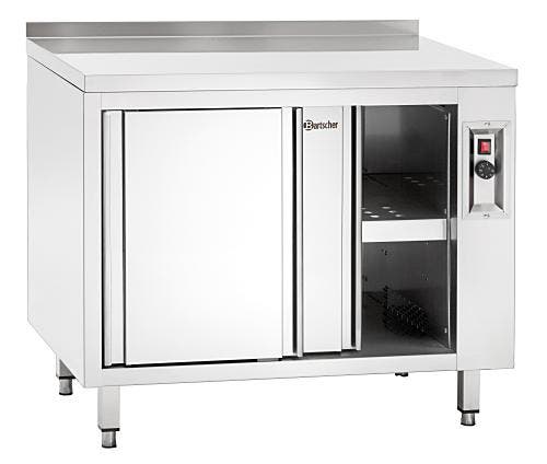 Warmhoudkast | RVS | 2 Schuifdeuren + Opstaande Rand | 2kW, Articles professionnels, Horeca | Équipement de cuisine, Envoi