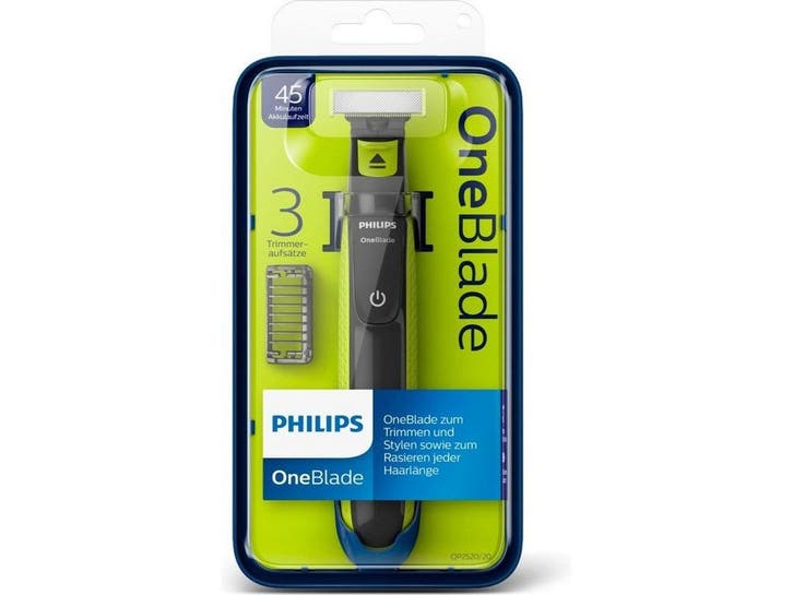 Philips OneBlade QP2520/20 - Scheerapparaat - 45 min, Electroménager, Équipement de Soins personnels, Envoi