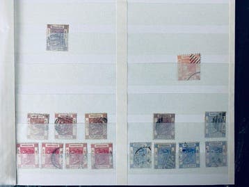 Wereld - Collectie / Uitzoeker Gebieden Gemene Best,, Postzegels en Munten, Postzegels | Europa | UK, Gestempeld
