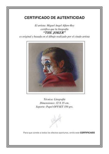 Miguel Angel Alfaro Rey - THE JOKER