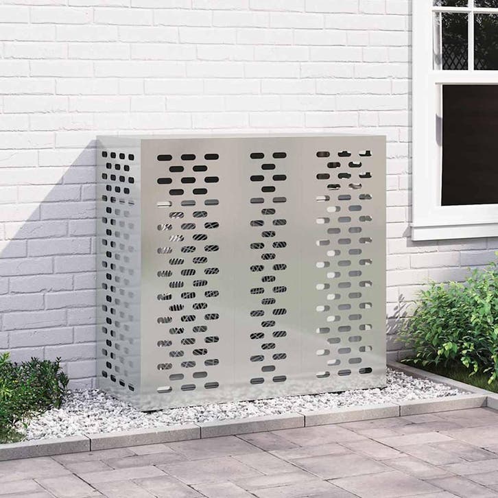 vidaXL Air Conditioner Hoes zilver 110 x 50 x 105 cm, Electroménager, Climatiseurs, Envoi