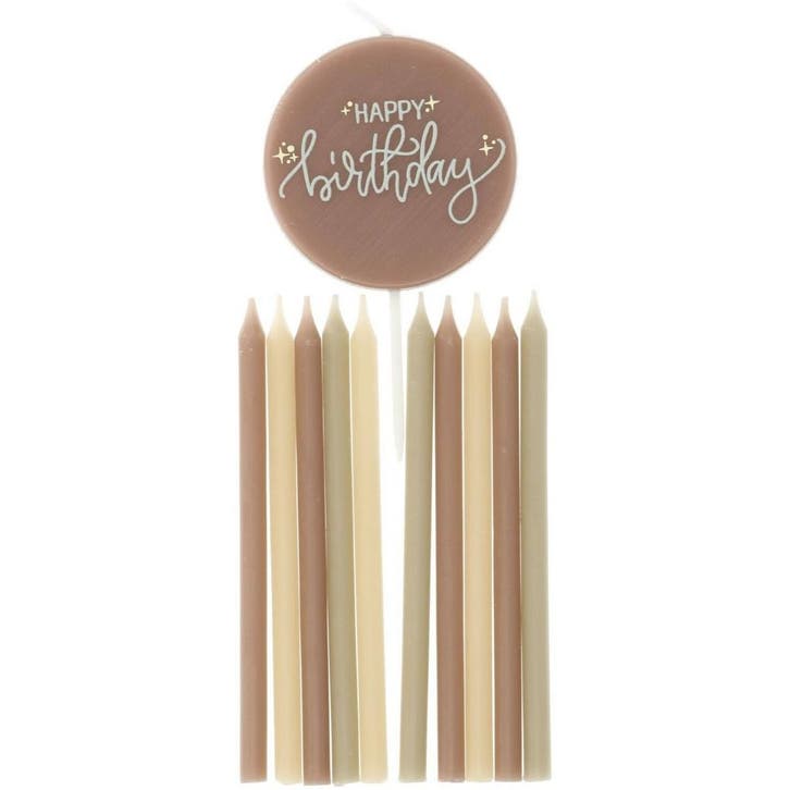 Happy Birthday Kaarsen, Hobby & Loisirs créatifs, Articles de fête, Envoi