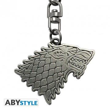 Game Of Thrones Stark Metalen Sleutelhanger, Collections, Ophalen of Verzenden
