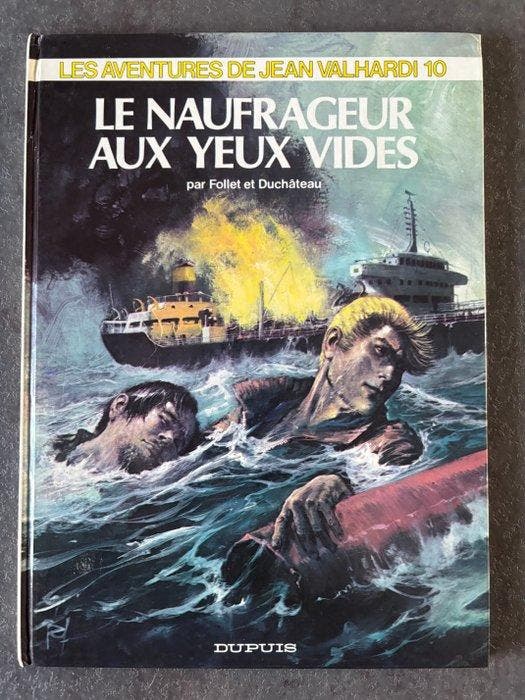 Jean Valhardi T10 + planche crayonnée + carte de visite - C, Livres, BD