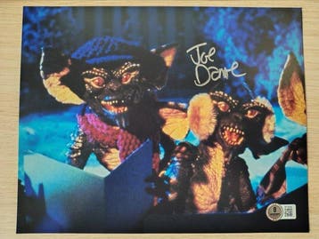 Gremlins - Joe Dante - Autograph, Photo with Beckett COA, Collections
