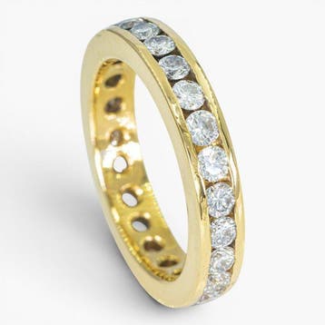 Sans prix de réserve - Bague - 18 carats Or blanc, HRD -