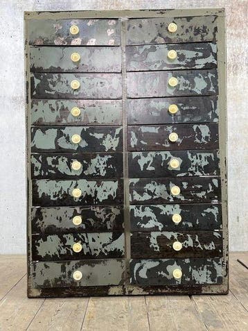 Kabinet - Staal - Industrial steel filing cabinet