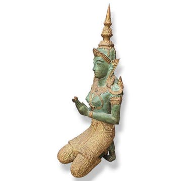 Large Temple Guardian (40 cm) - Beeld - Thailand (Zonder