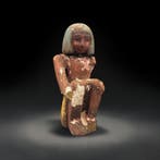 Réplique dÉgypte ancienne Statue d’adorateur assis (Sans, Antiquités & Art