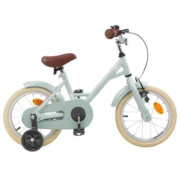 vidaXL Kinderfiets 14 Inch voor 3-5 jaar oud Lichtgroen, Fietsen en Brommers, Fietsen | Racefietsen, Verzenden, Nieuw