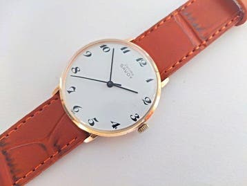 ZentRa - by Hamilton cal. 61 mens gold plated - Zonder
