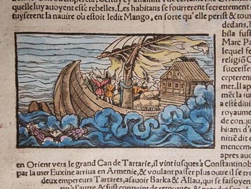 Sebastian Münster (1489–1552) - Cosmographie Universelle -, Antiek en Kunst