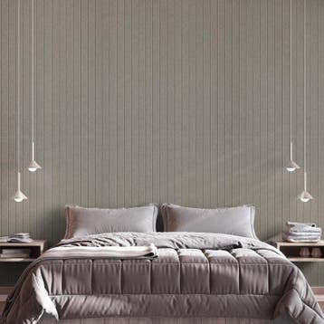 Akoestische wandpanelen vilt – taupe - 6 stuks | 135 x 60 cm, Verzenden, Nieuw