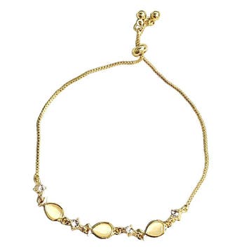 Fako Bijoux - Dames Armband Visjes Kristal - Verstelbaar -, Verzenden, Nieuw