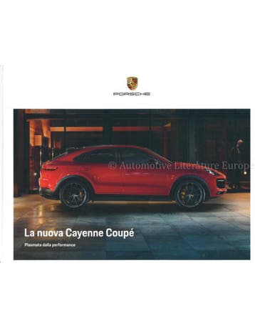 2020 PORSCHE CAYENNE COUPE HARDCOVER BROCHURE FRANS, Nieuw