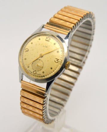 Lip - Vintage 1950s - 33mm - Sans prix de réserve - Homme -, Handtassen en Accessoires, Horloges | Heren, Nieuw