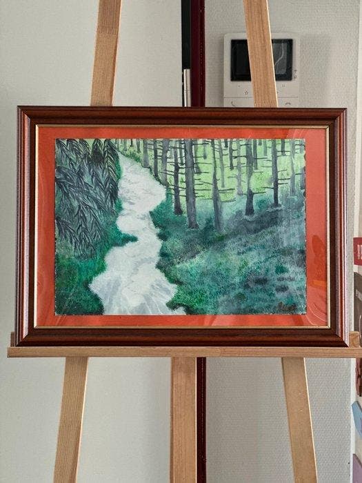 Milène Liard - Source, Antiek en Kunst, Kunst | Schilderijen | Klassiek
