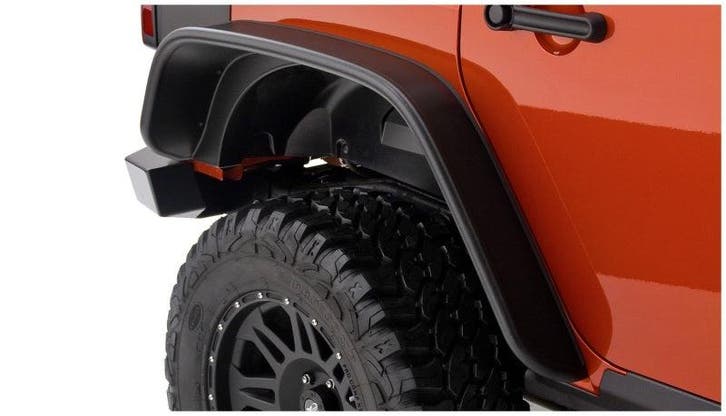 Bushwacker 07-18 Jeep Wrangler Unlimited Flat Style Flares, Auto-onderdelen, Overige Auto-onderdelen, Ophalen of Verzenden