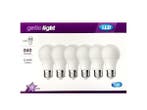 Veiling - 10x Getic-Light led-lamp 6-pack 9,4W E27 Frost, Nieuw