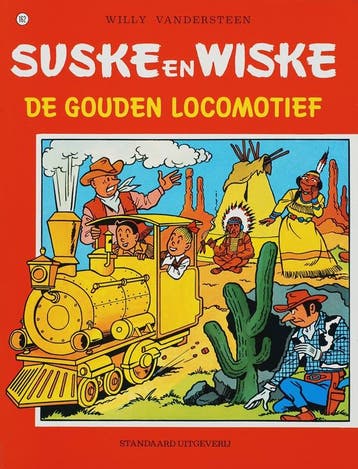 De gouden locomotief / Suske en Wiske / 162 9789002134807, Verzenden, Gelezen, Willy Vandersteen