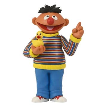 Sesame Street Toony Classics Action Figure Ernie 15 cm, Ophalen of Verzenden, Nieuw