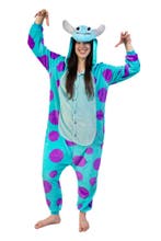 Onesie Sulley Pak Kind Monsters Co 146-152 Blauwe Draak Kost, Kinderen en Baby's, Ophalen of Verzenden, Nieuw