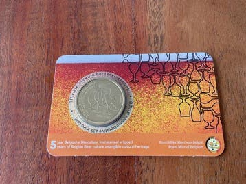 België. 2 1/2 Euro 2019/2021 (6 stuks) (Zonder minimumprijs)