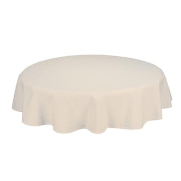 Tafelkleden Rond Off White Beige 230cm Ø - Treb SP, Verzenden