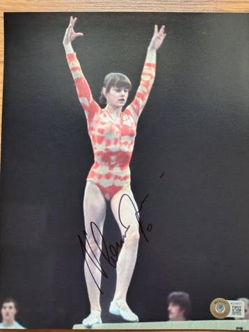 Nadia Comaneci - Signed in person w/ Beckett Holo COA - Foto, Nieuw