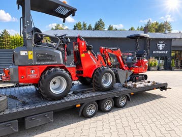KINGWAY PAS CHER Mini-pelle, pelle compacte, chargeuse, Verzenden, Graafmachine