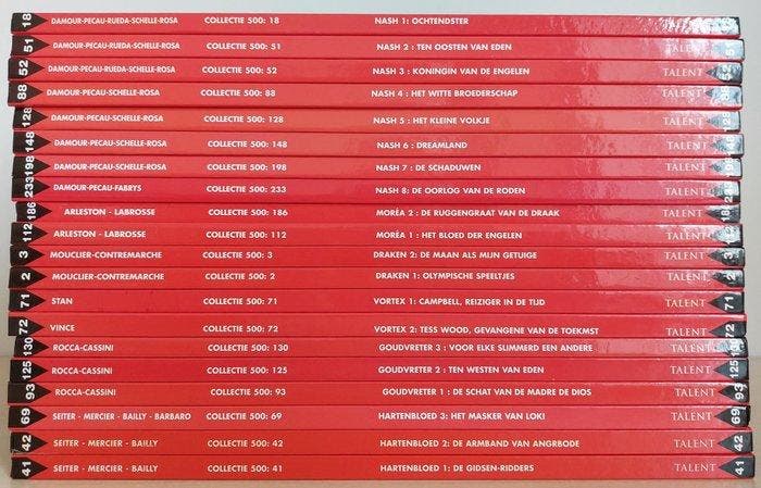 Collectie 500 HC - Nash / Morea / Draken / Vortex /, Livres, BD