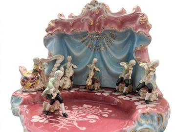 sculptuur, Sinfonia - 28 cm - Porselein, Antiek en Kunst