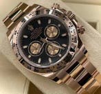 Rolex - Daytona Everose Black Dial - NEW - 116505 - Homme, Handtassen en Accessoires, Horloges | Heren, Nieuw