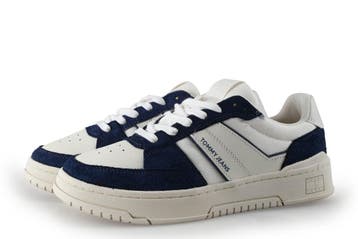 Tommy Jeans Sneakers in maat 42 Wit, Verzenden, Wit, Zo goed als nieuw, Sneakers