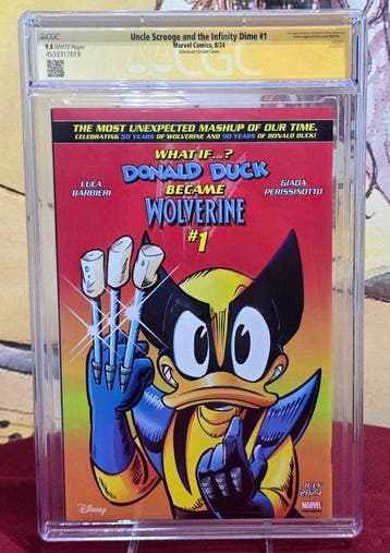 Uncle Scrooge and the Infinity Dime #1 - Signed by, Nieuw