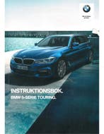 2018 BMW 5 SERIE TOURING INSTRUCTIEBOEKJE ZWEEDS