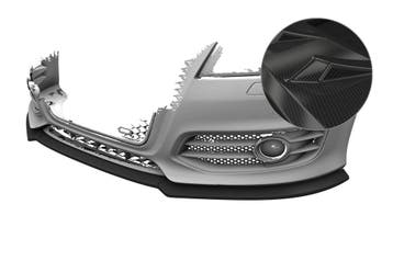Cup spoilerlip voor Audi S3 (8P/8PA) CSL890-C, Verzenden