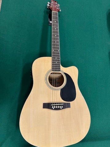 Stagg - SA 20 DCE nat - - Guitare électro-acoustique (Sans, Musique & Instruments