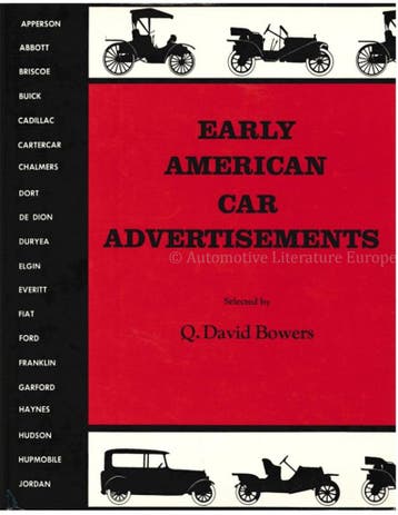 EARLY AMERICAN CAR ADVERTISEMENTS